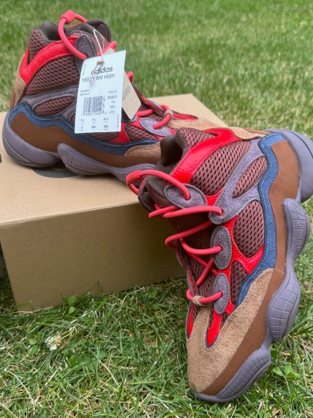 Adidas - Yeezy 500 High (Men's) - Sumac